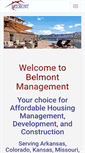 Mobile Screenshot of belmontmgt.com